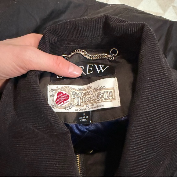 J crew mossy brown Short Barn Jacket™ in English ripstop cotton - Picture 7 of 7